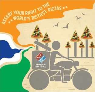 India Desire : Dominos Pizza Happy Hour Offer : [NET08] Buy 1 Get 1 Free Pizza Between 11AM To 3PM Today